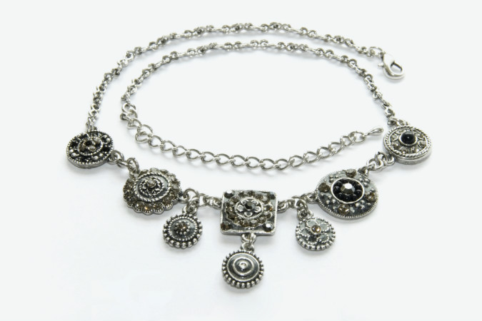 Statement Kette in Silber